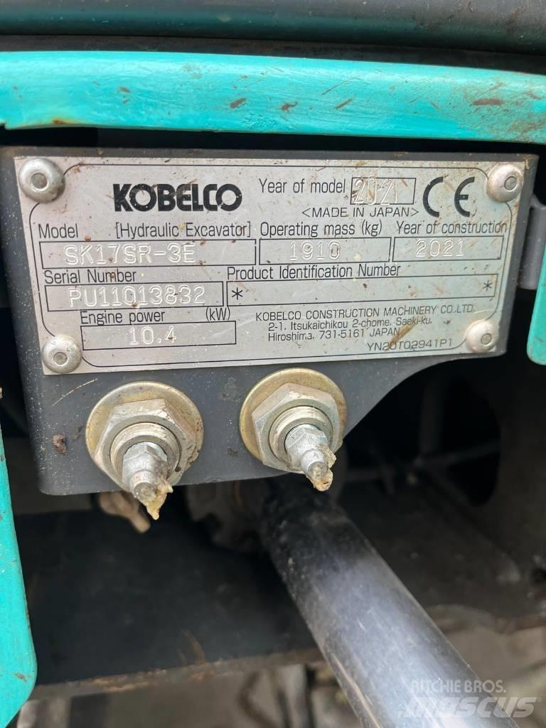 Kobelco SK 17 SR-3E Minikoparki