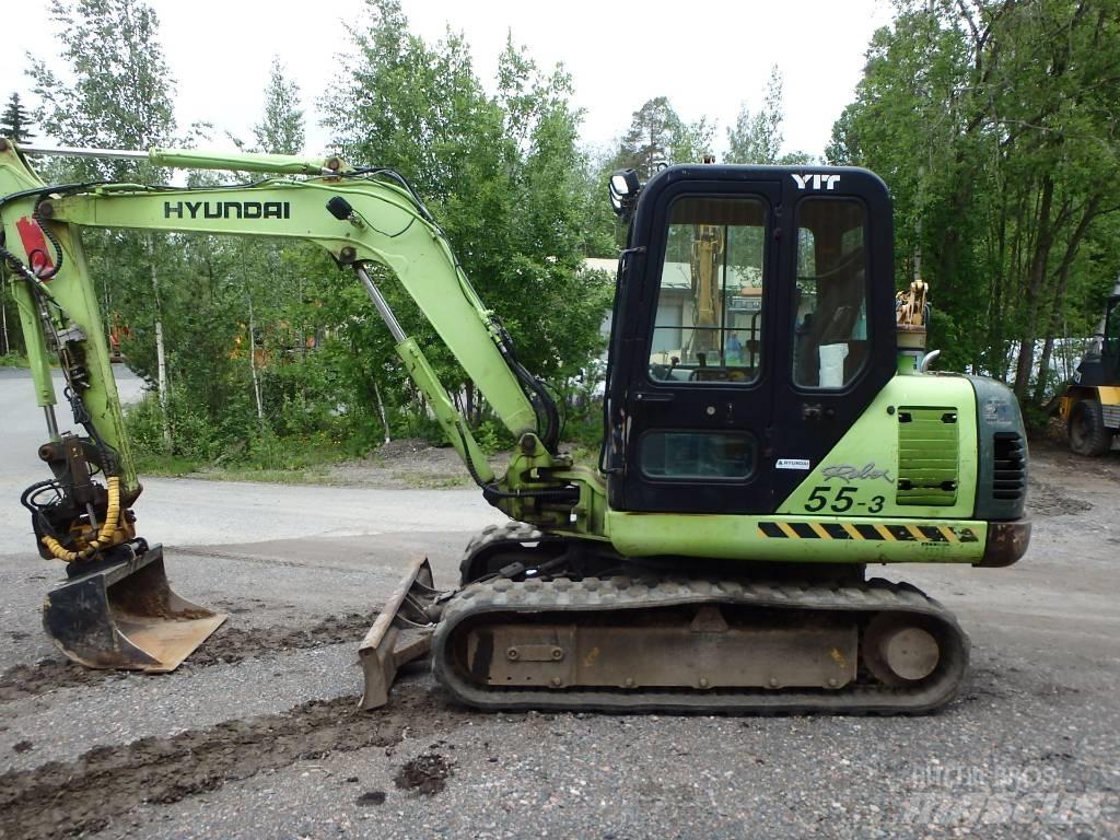 Hyundai Robex 55-3 Minikoparki