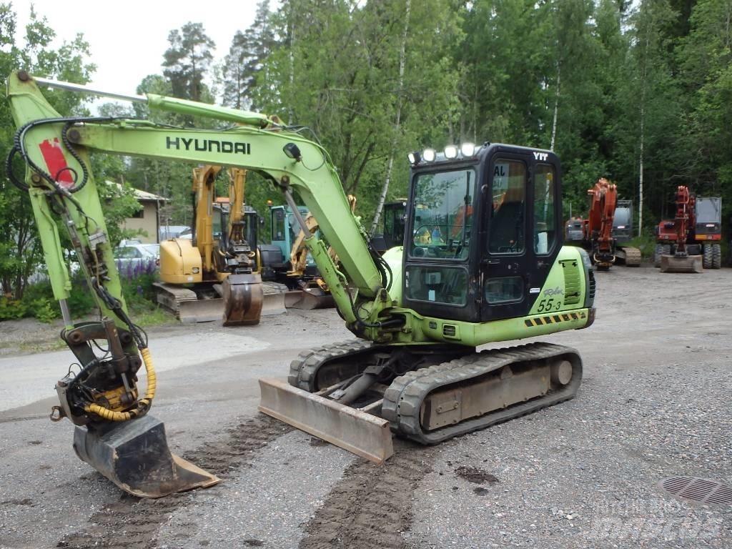 Hyundai Robex 55-3 Minikoparki