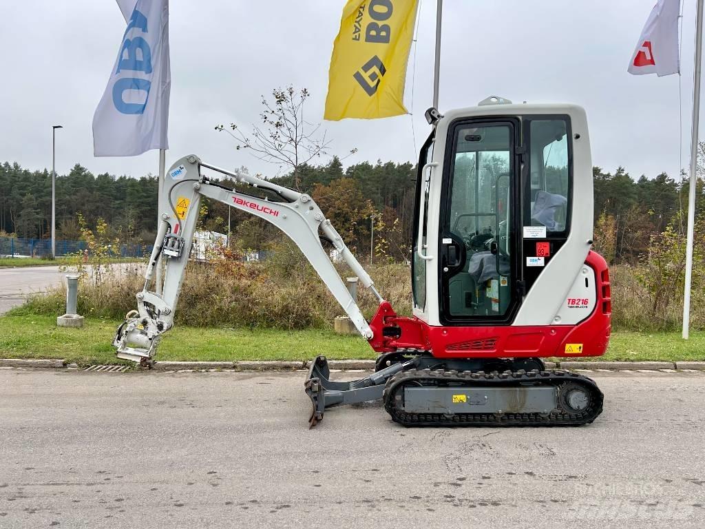 Takeuchi TB 216A V4 Minikoparki