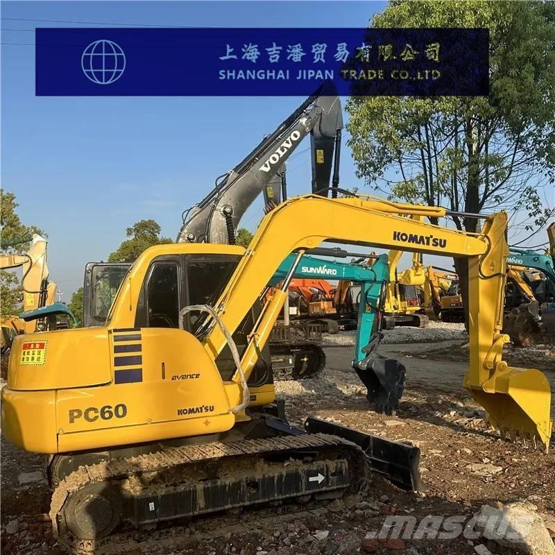 Komatsu PC 60-7 Koparki gąsienicowe