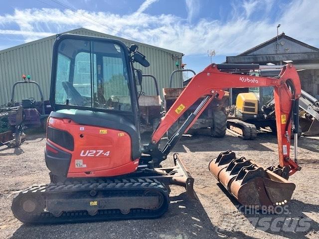 Kubota U 27-4 Minikoparki