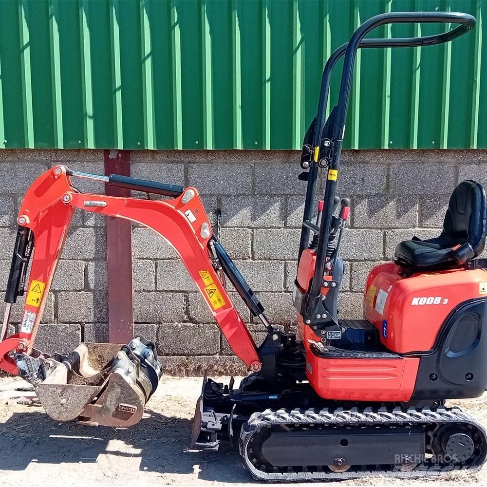 Kubota K008-3 Minikoparki
