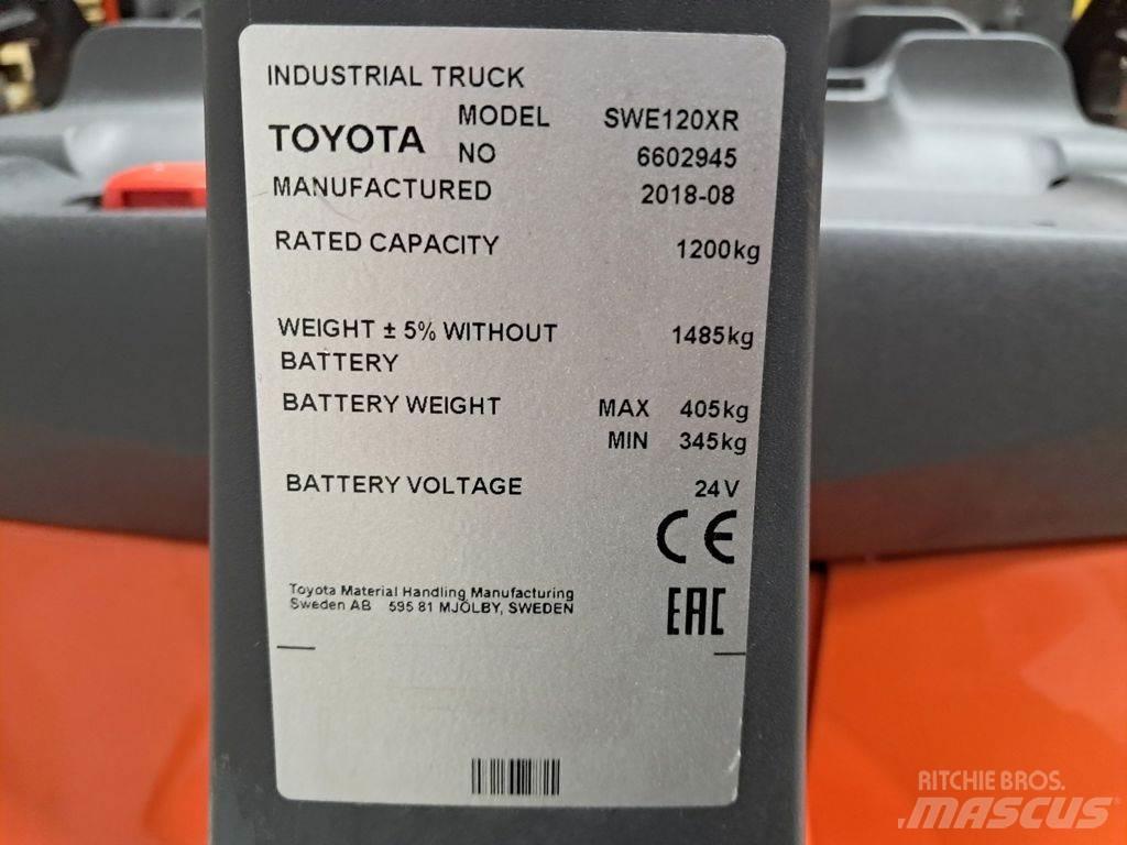 Toyota SWE120XR Wózki widłowe unoszące z dyszlem