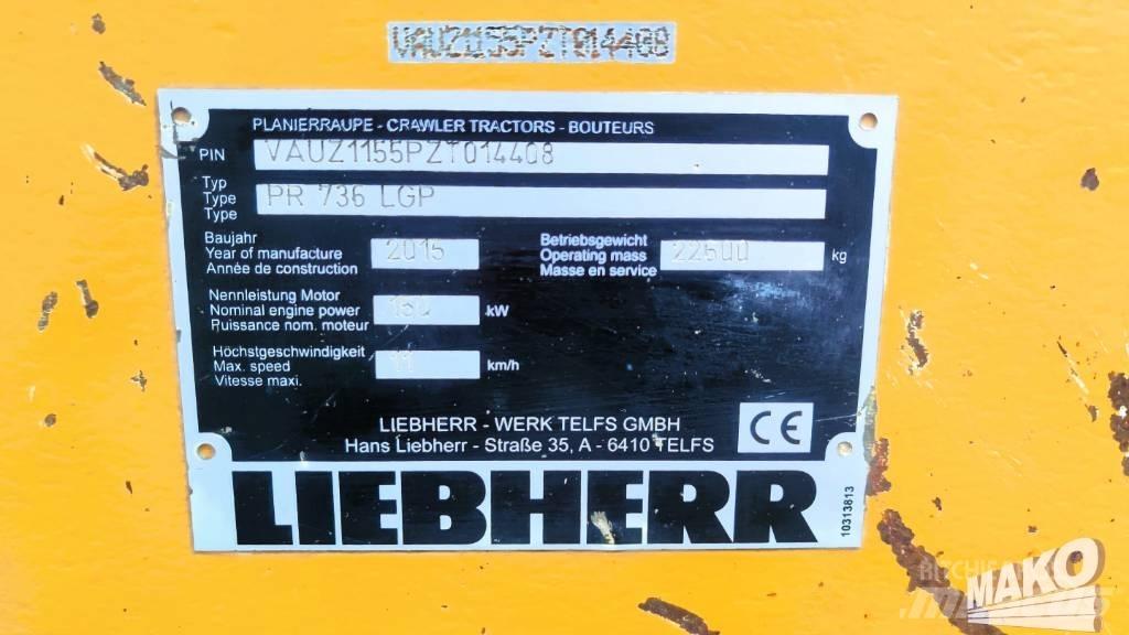 Liebherr PR 736 LGP Spycharki gąsienicowe