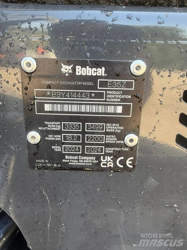 Bobcat E 35, 549h Minikoparki