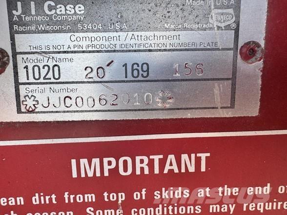 Case IH 1020 Głowice ścinkowe