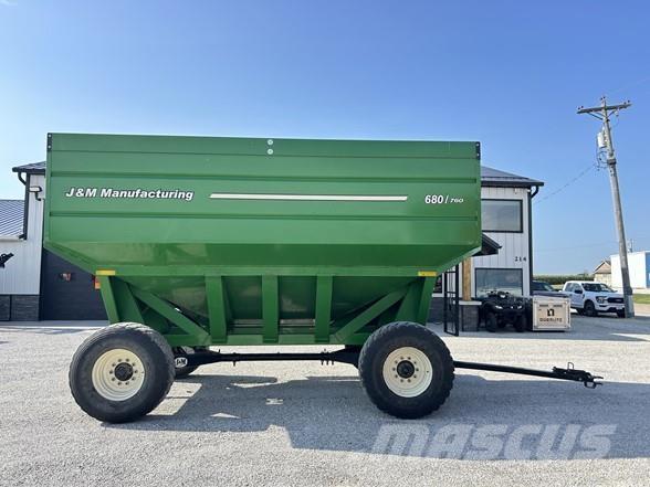 J&M 680/760 Przyczepy zbożowe