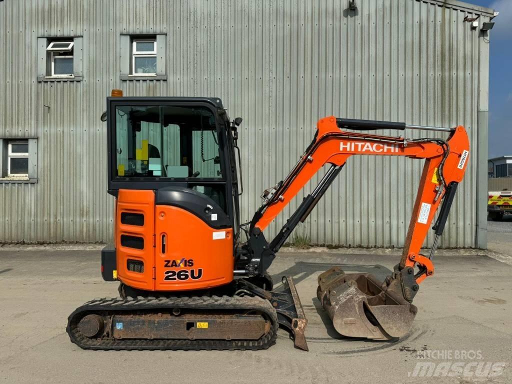 Hitachi ZX 26 U-5 Minikoparki