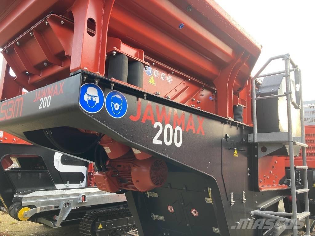 SBM Jawmax 200 Kruszarki mobilne