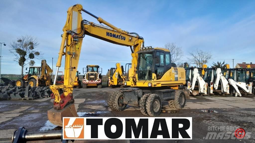 Komatsu PW 180-7 Koparki kołowe