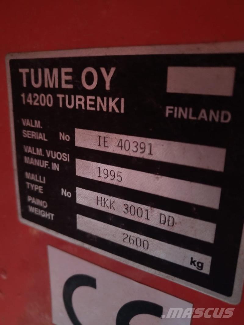 Tume HKK 3001 DD Maszyny rolnicze - Inne