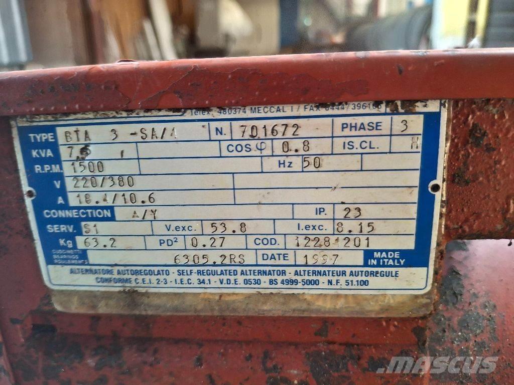 Komatsu 3D72-F2HA Silniki