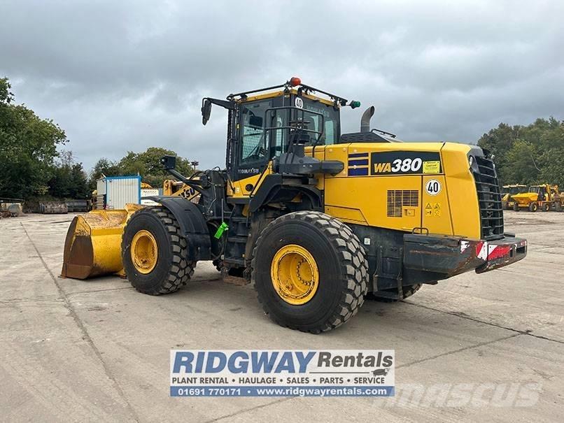 Komatsu wa380 Ładowarki kołowe