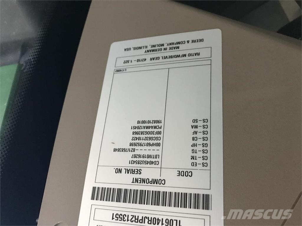 John Deere 6R 140 Ciągniki rolnicze