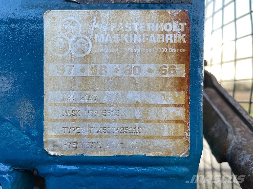 Fasterholt FM 4500 Systemy nawadniające