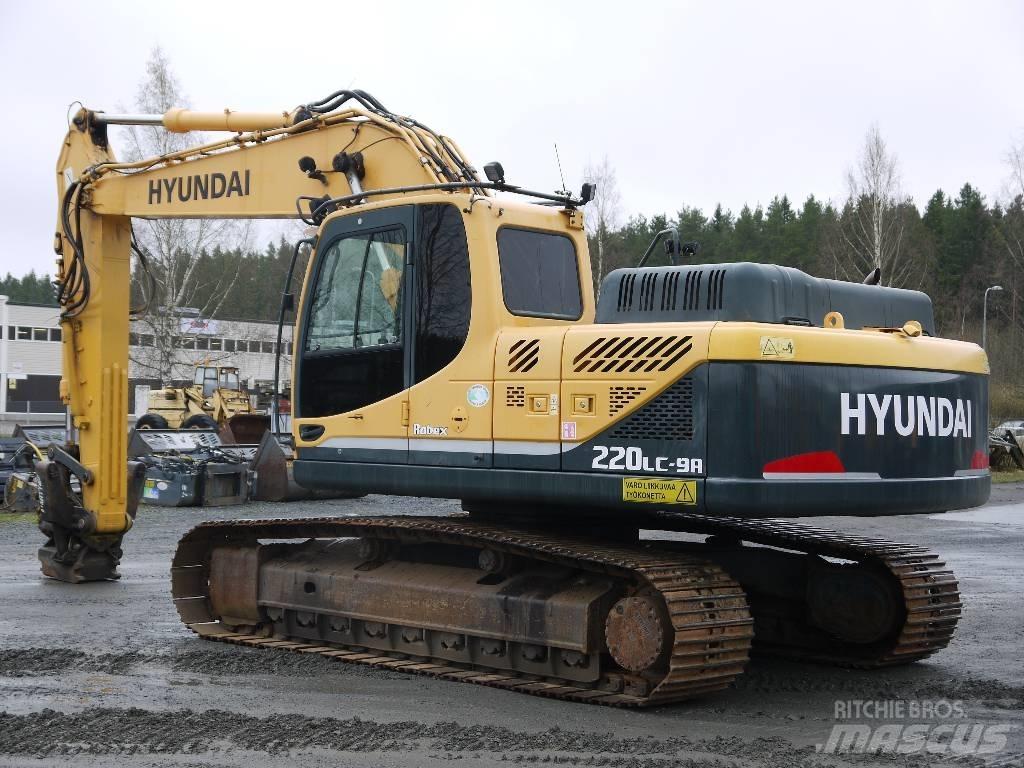 Hyundai R 220 LC-9A Koparki gąsienicowe