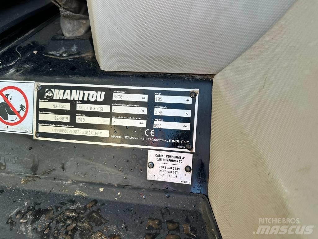 Manitou MLA 533 Ładowarki rolnicze