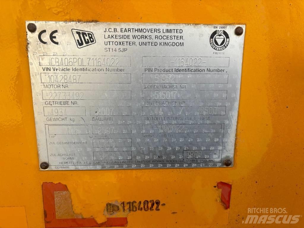 JCB 406 Ładowarki kołowe