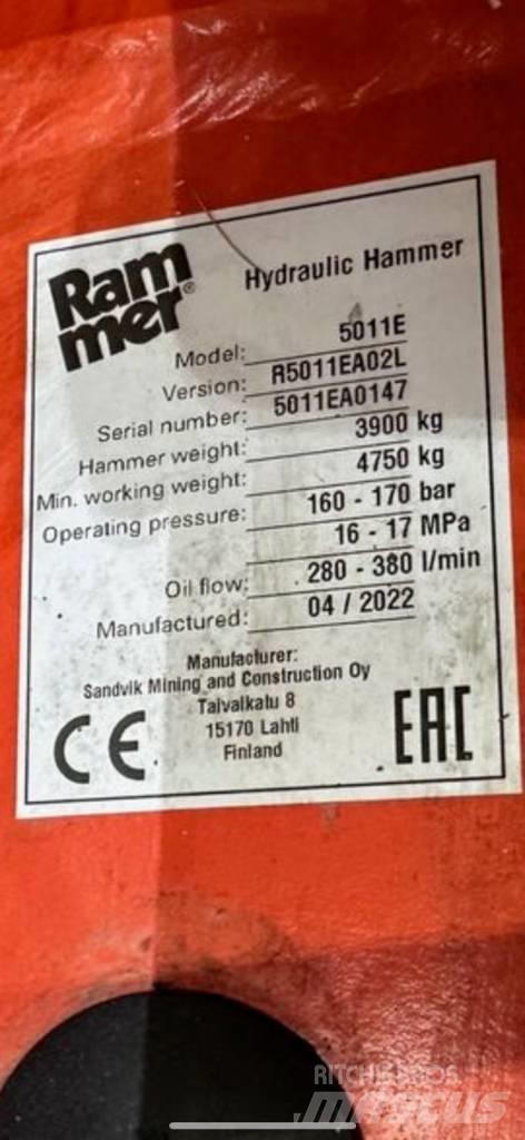 Rammer 5011 E Młoty hydrauliczne