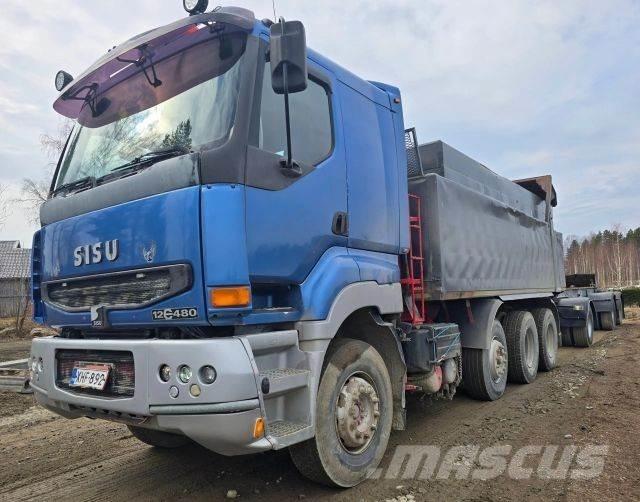 Sisu E12M 8X4 Wywrotki