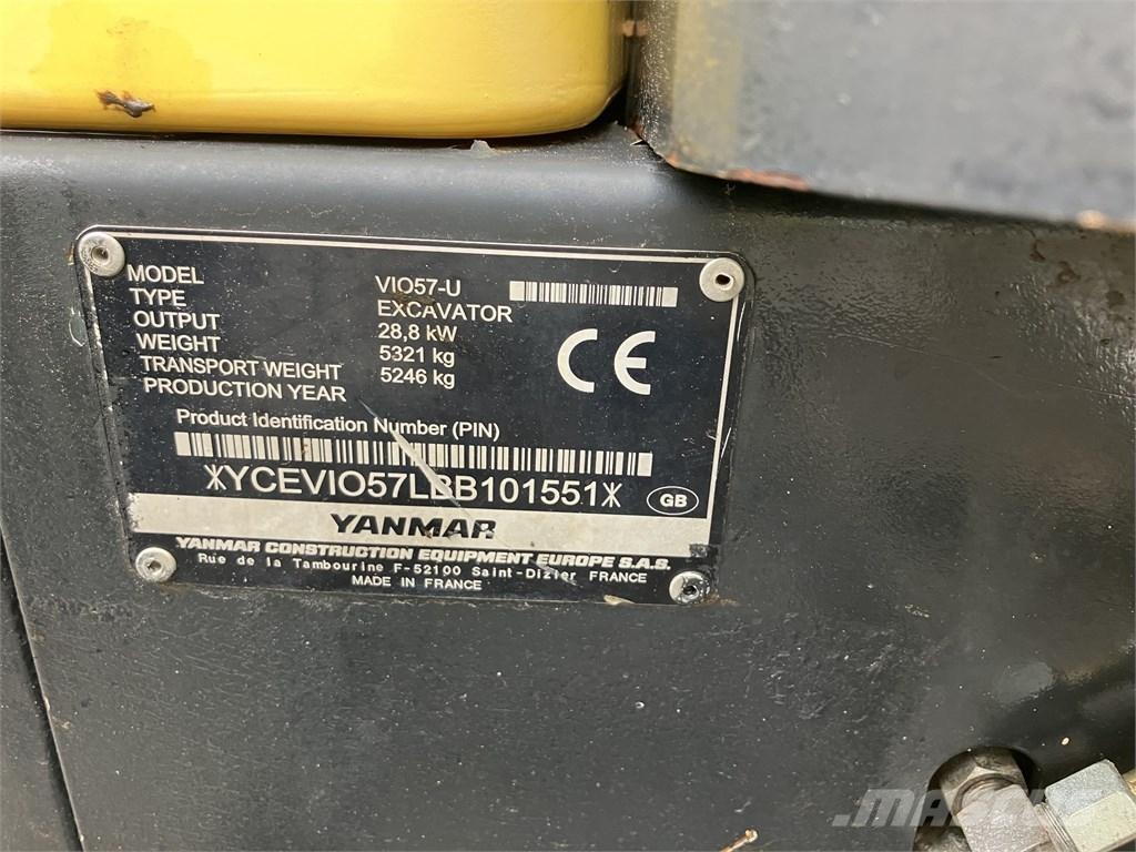 Yanmar Vio 57 U Minikoparki