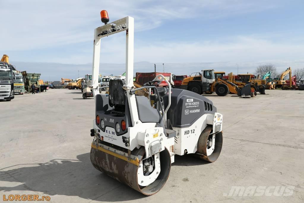 Hamm HD 12 VV Walce dwubębnowe