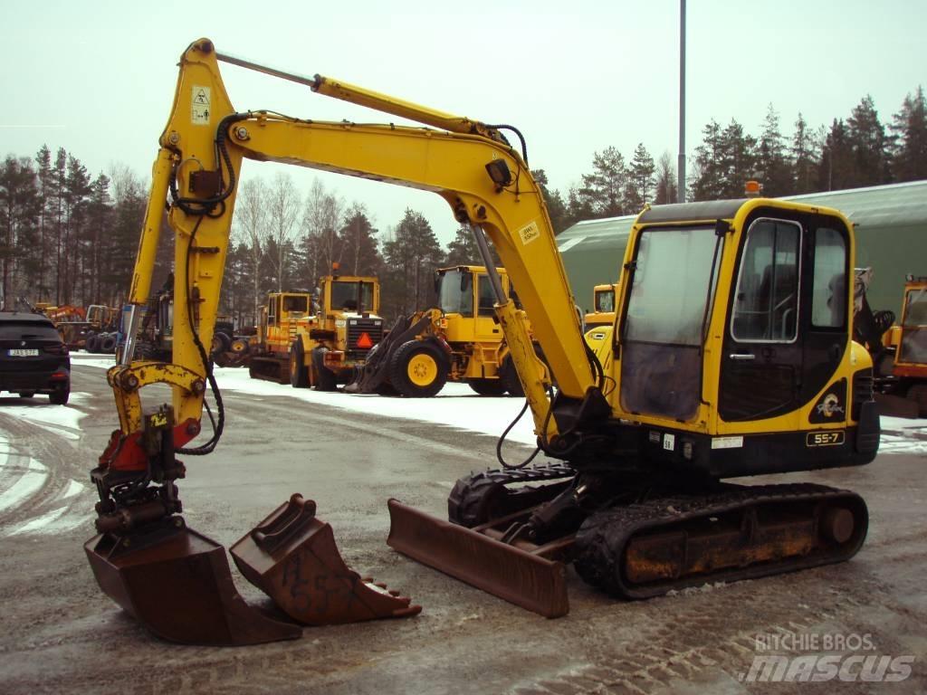 Hyundai Robex 55-7 Minikoparki