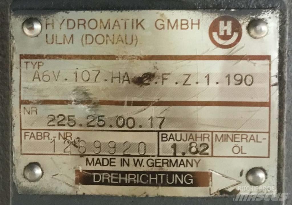 Hydromatik A6V107 Przekładnie i skrzynie biegów