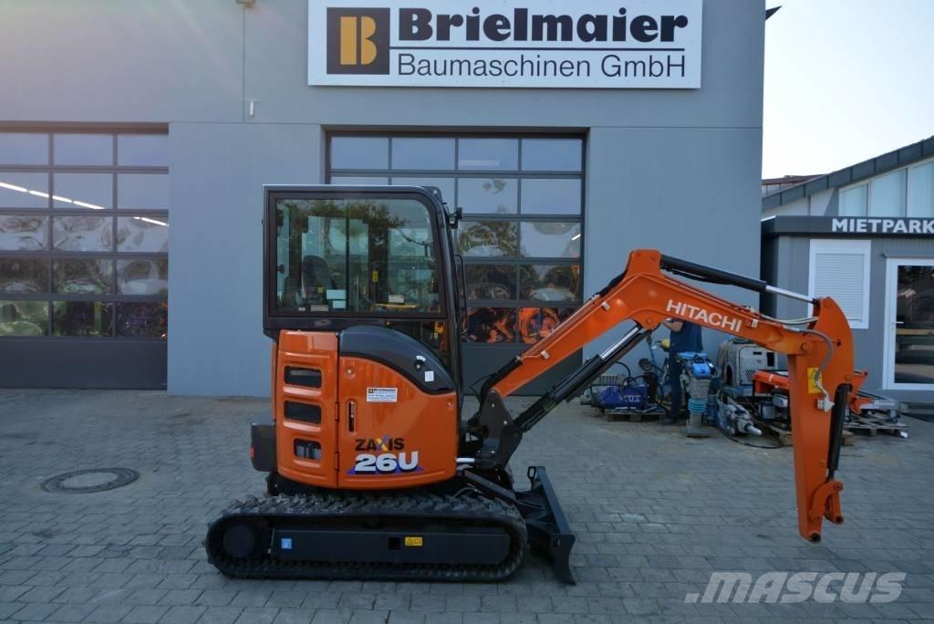 Hitachi ZX 26 U-6 Minikoparki