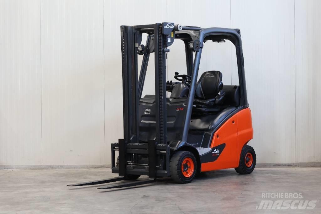 Linde H14T-01 Wózki LPG