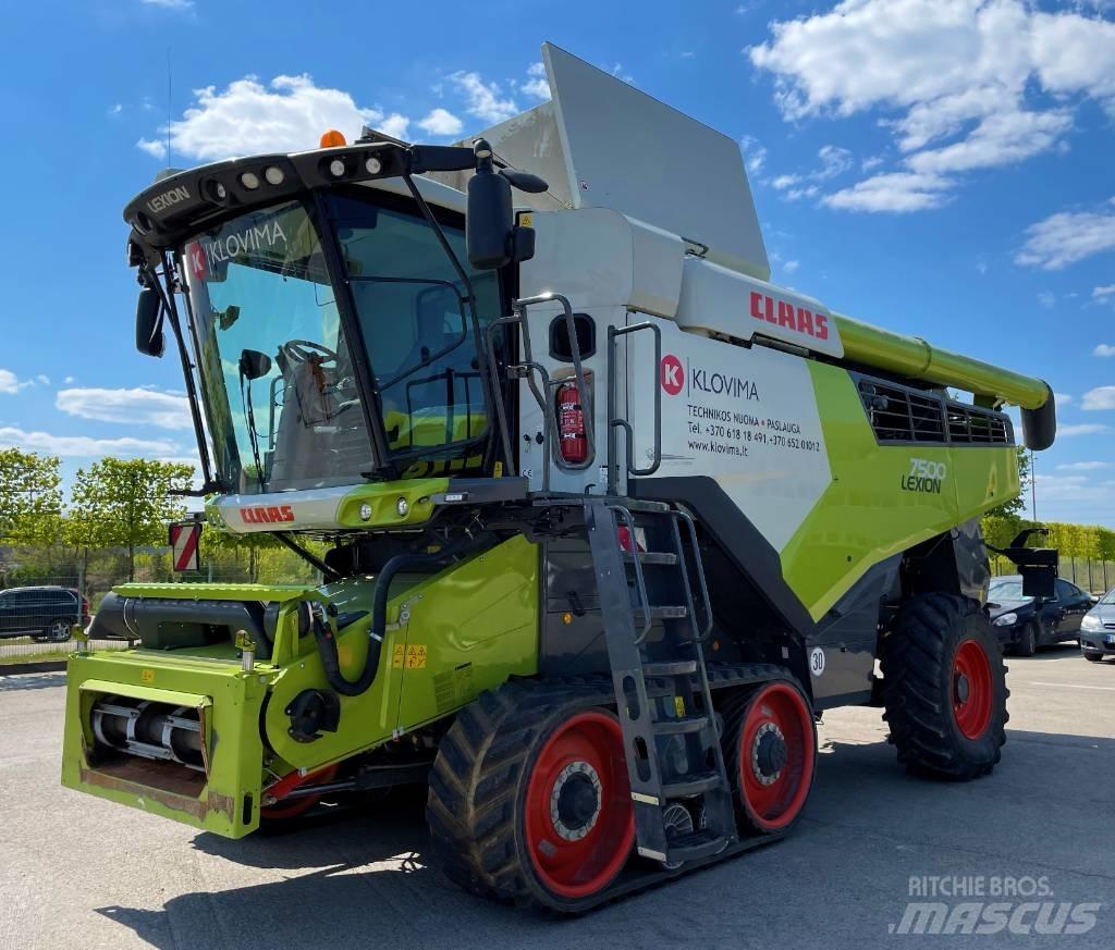 CLAAS Lexion 7500 TT Kombajny zbożowe