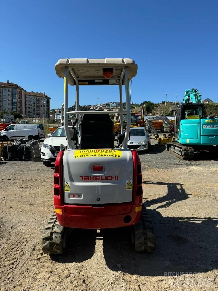 Takeuchi TB216 Minikoparki