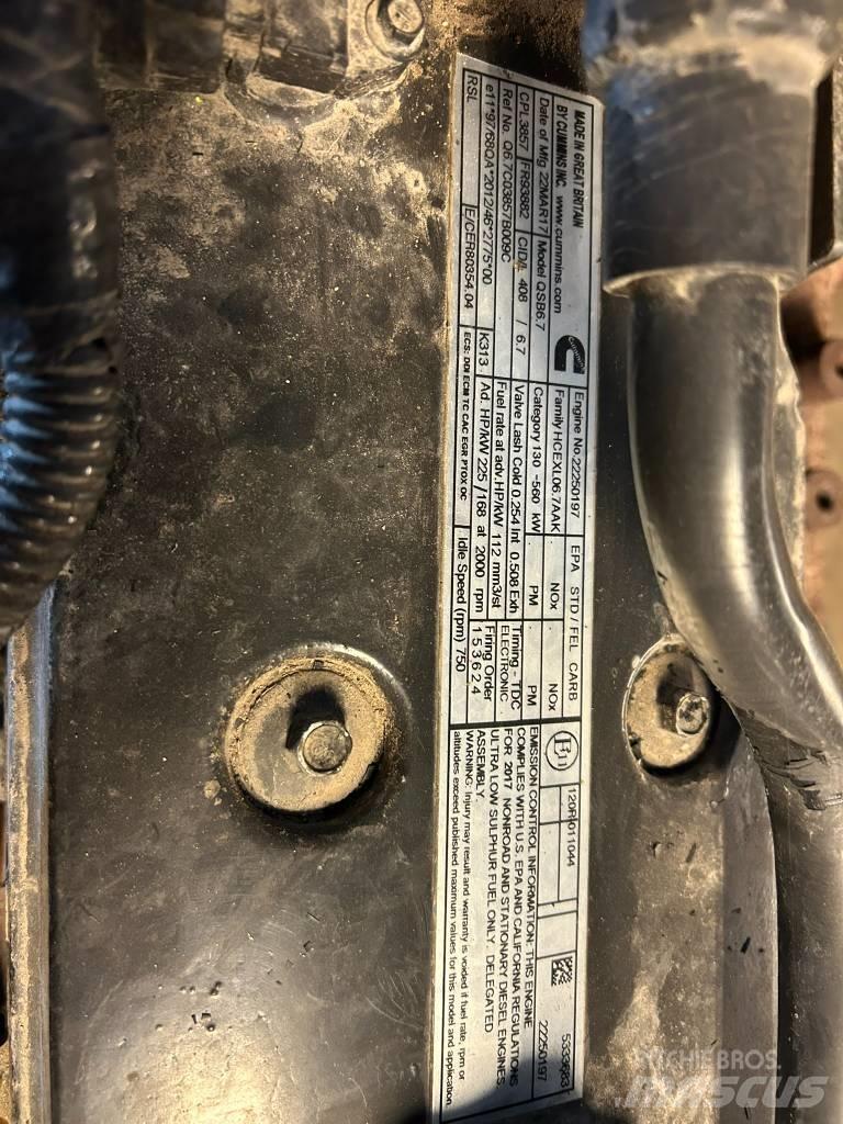 Cummins QSB 6.7 Koparki przeładunkowe
