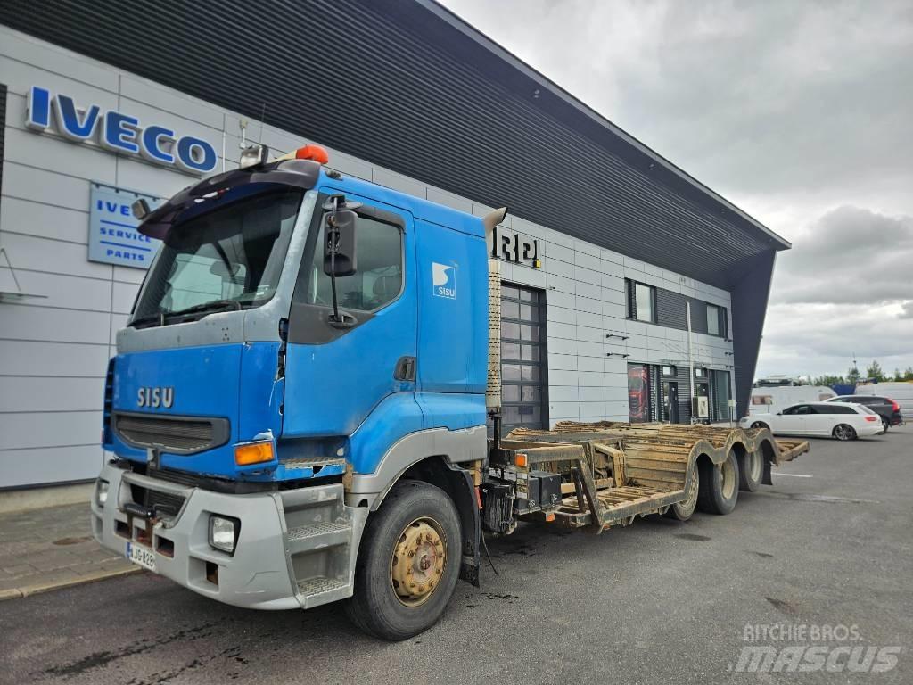Sisu E12 8x2 Samochody do przewozu maszyn leśnych