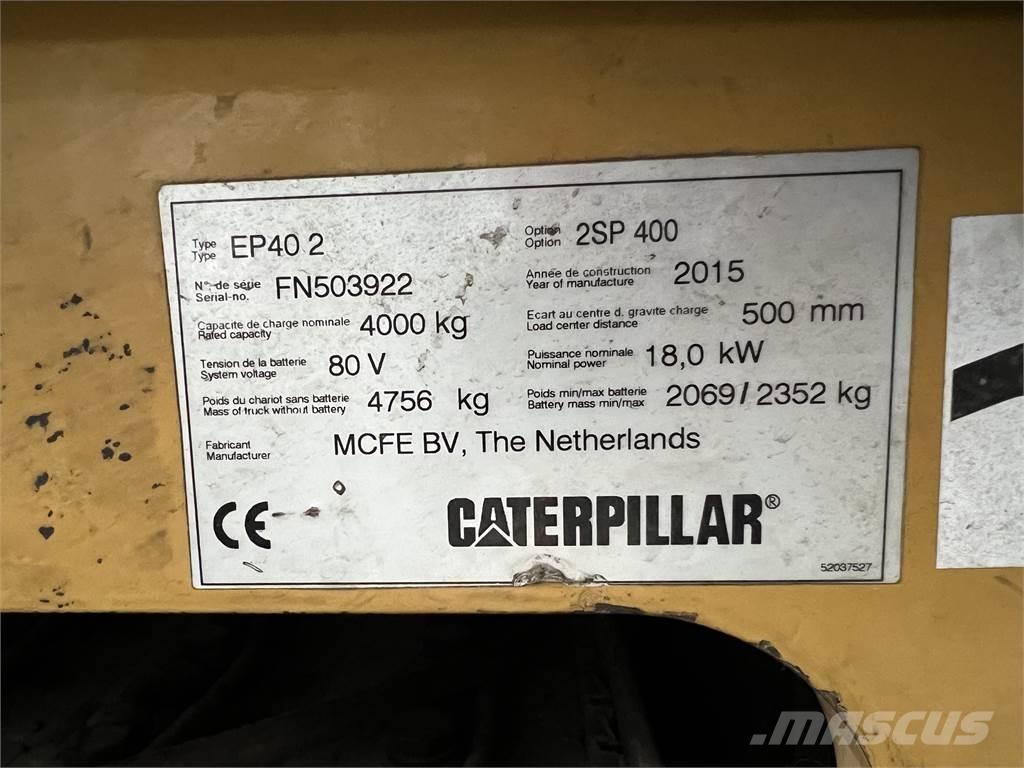 CAT erpillar EP40 Wózki elektryczne