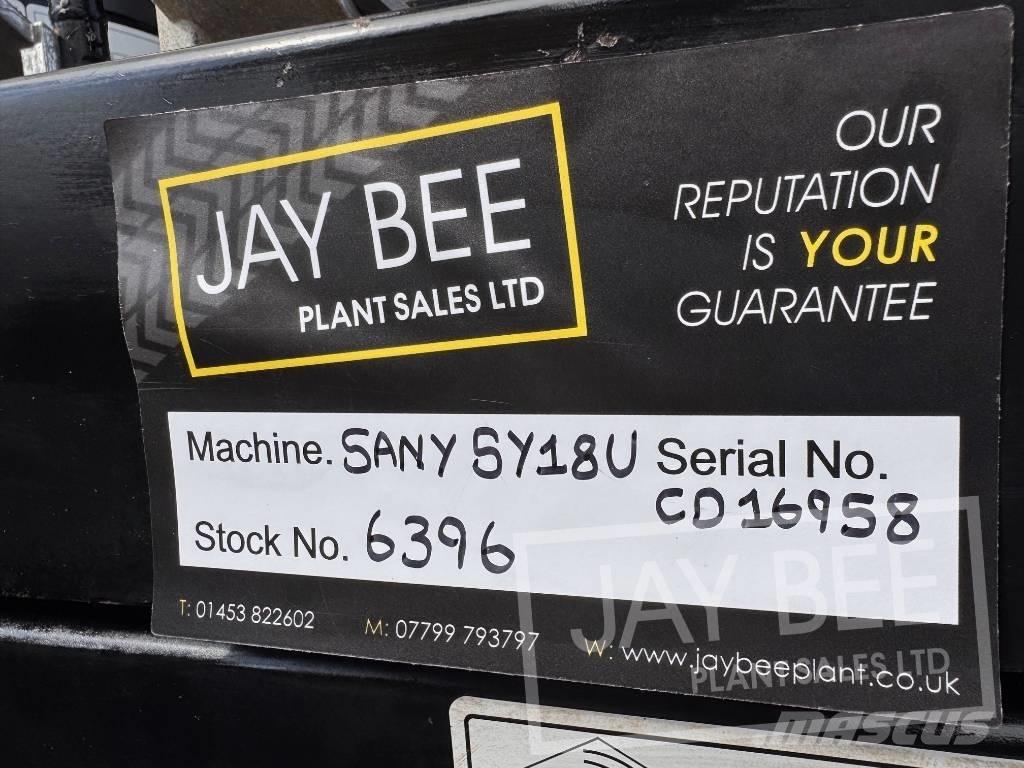 Sany SY18U Minikoparki