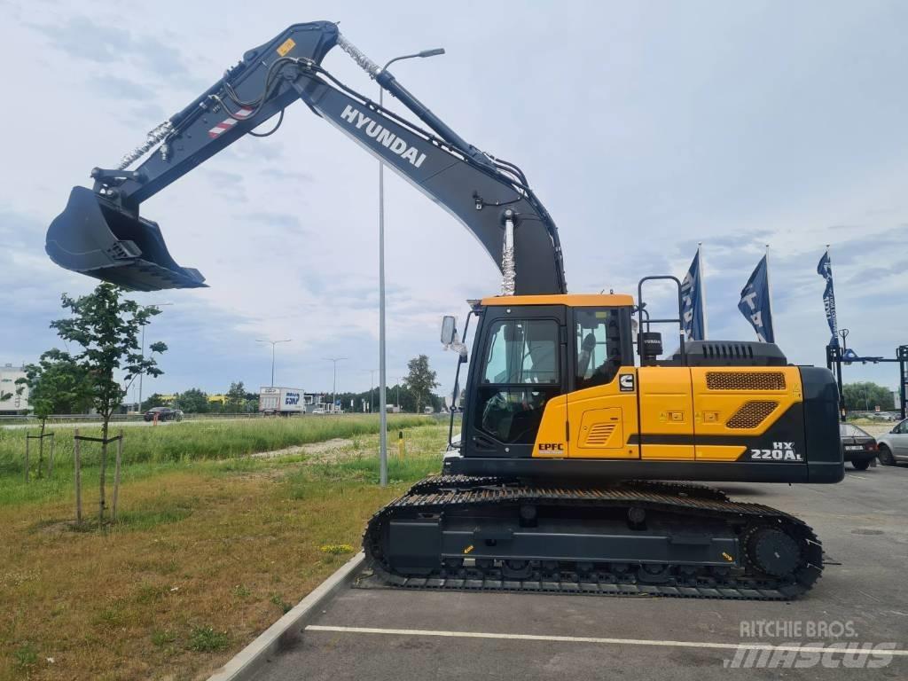 Hyundai HX220AL Koparki gąsienicowe