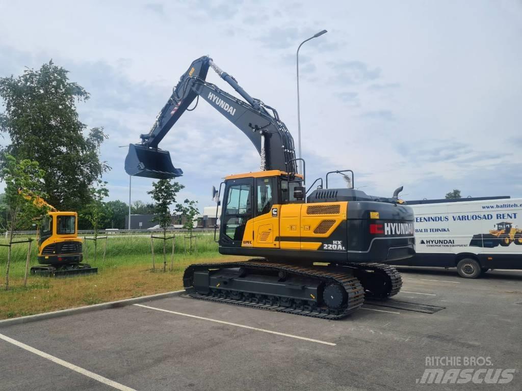 Hyundai HX220AL Koparki gąsienicowe