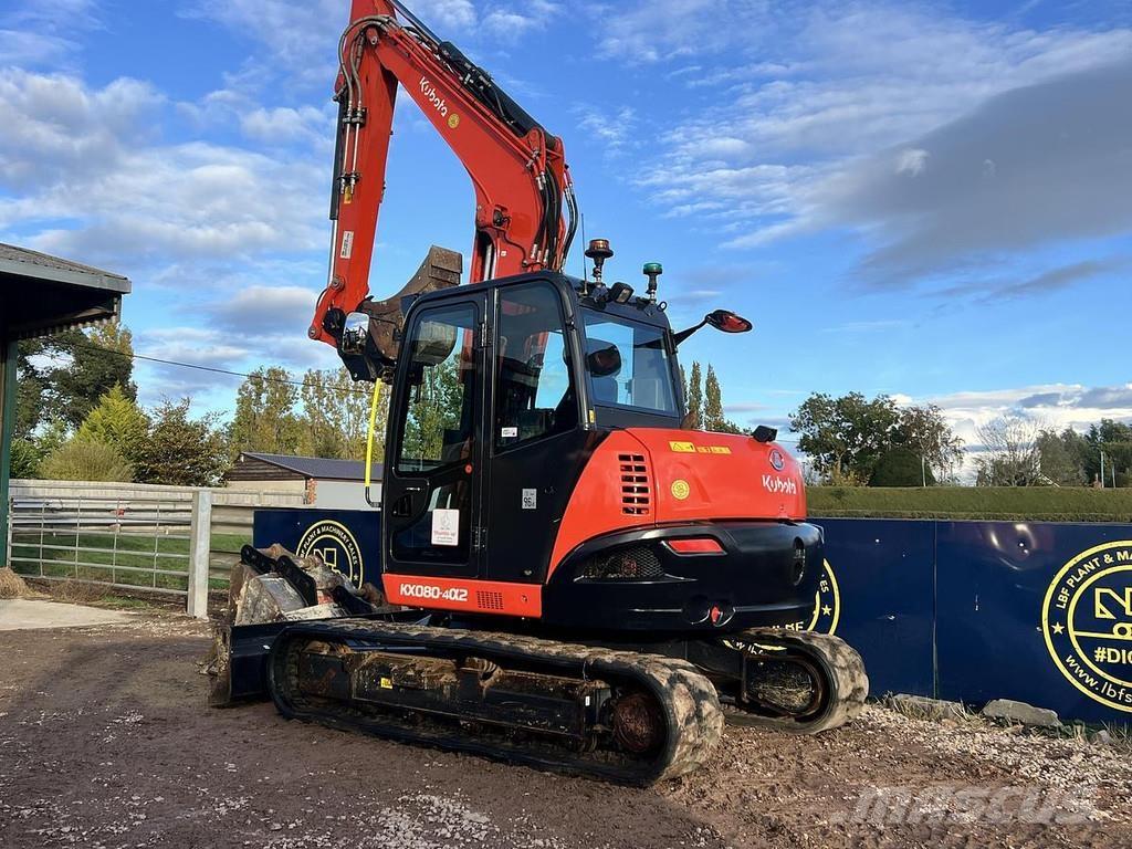 Kubota KX080-4a2 Koparki specjalne