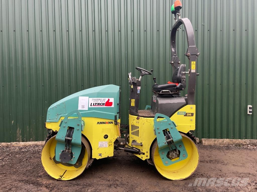 Ammann ARX 26 Walce dwubębnowe