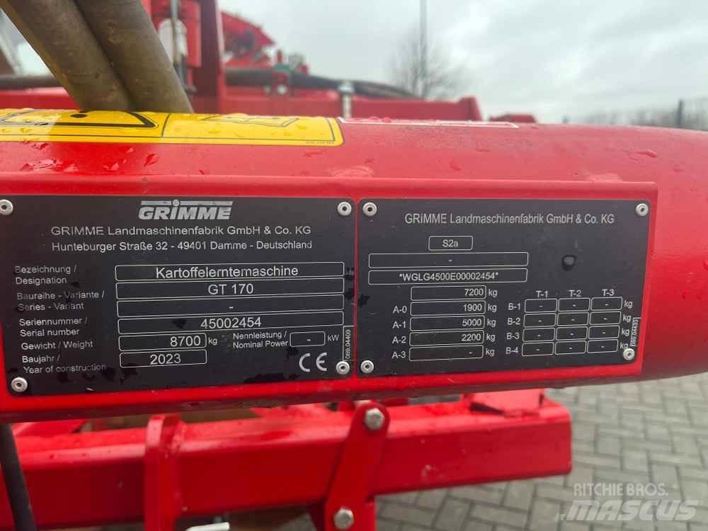 Grimme GT 170 Kombajny ziemniaczane i kopaczki