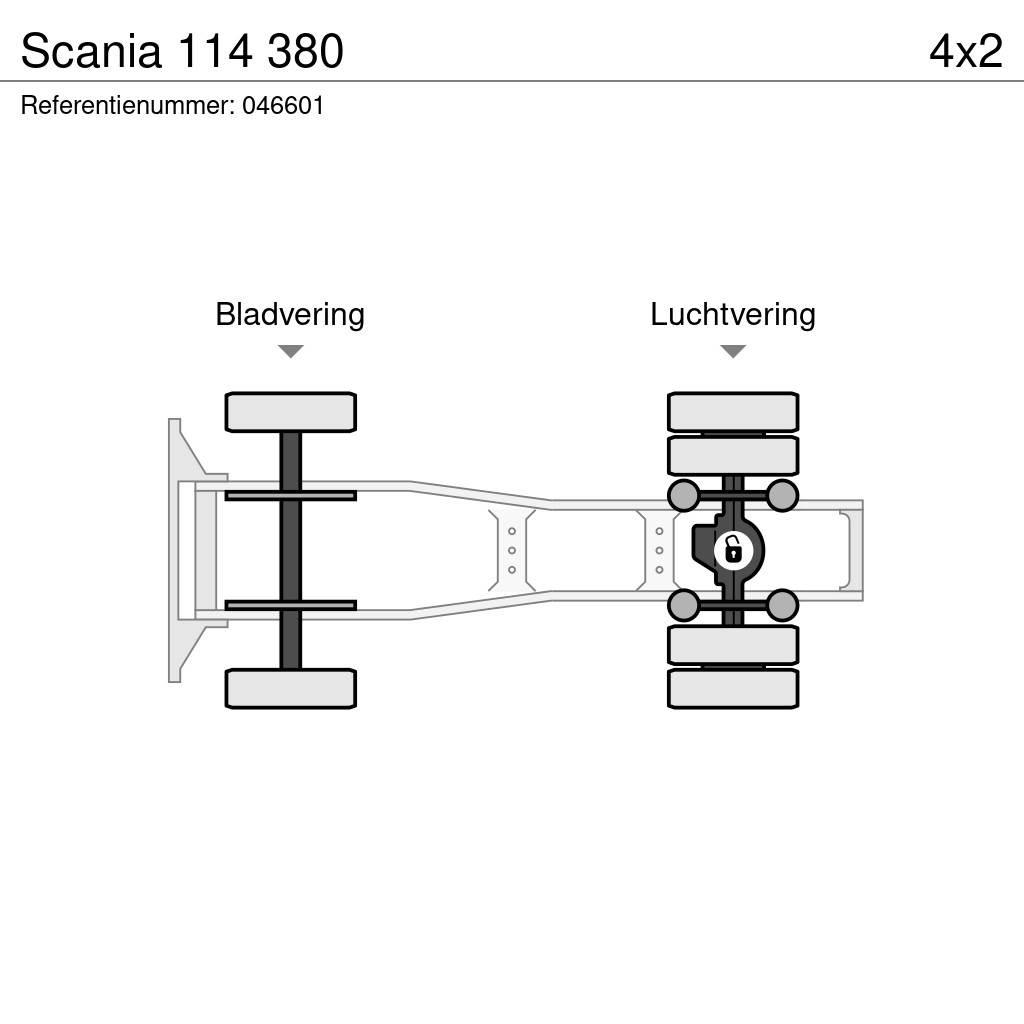 Scania 114 380 Ciągniki siodłowe