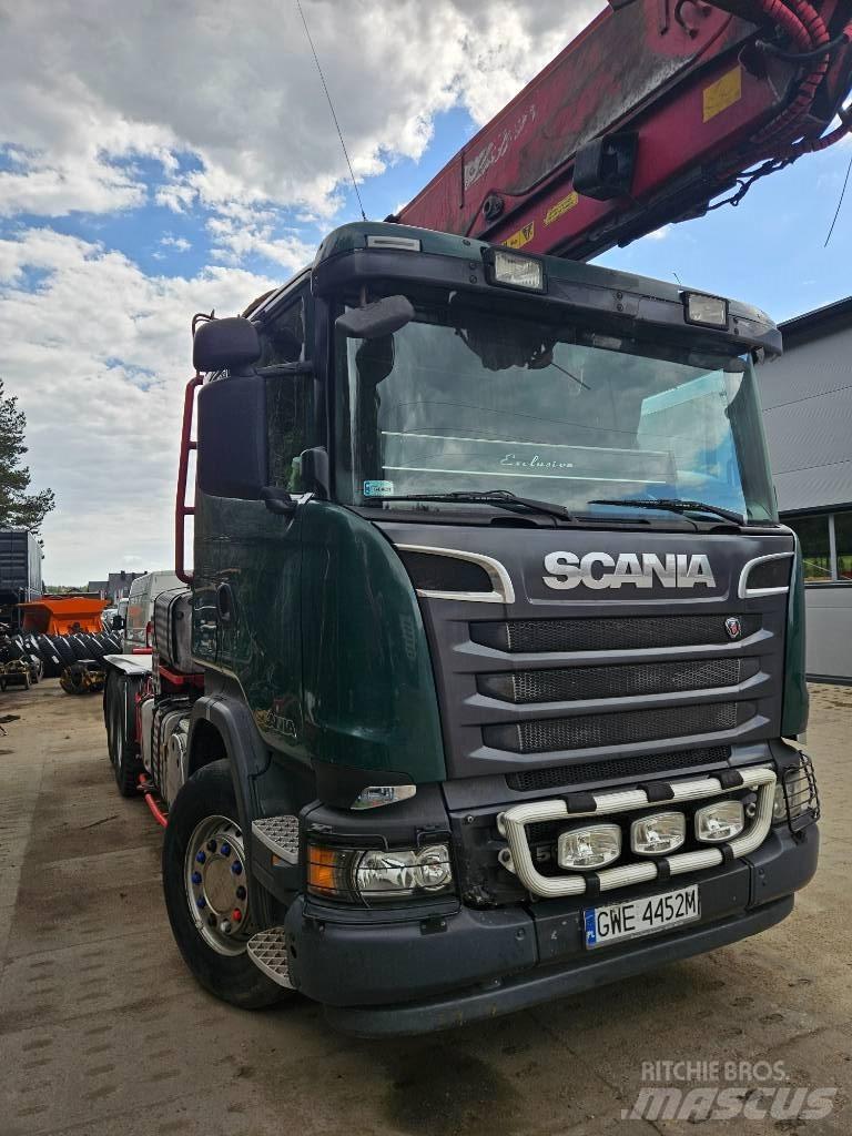 Scania R 560 Samochody do przewozu drewna