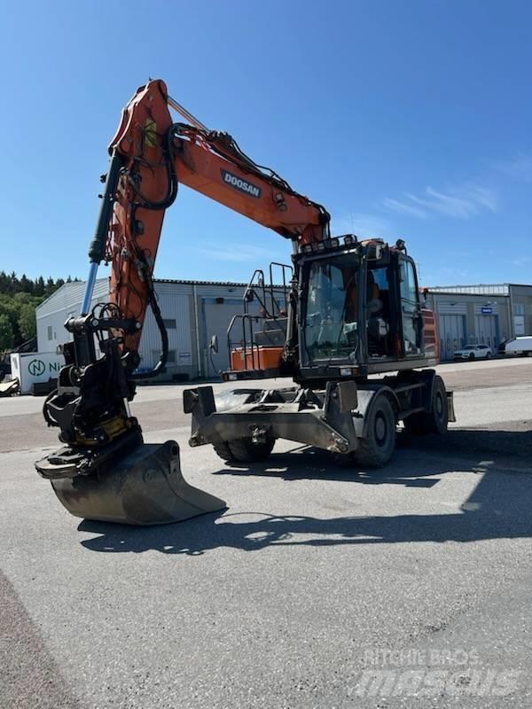 Doosan DX 160 w-5 Koparki kołowe
