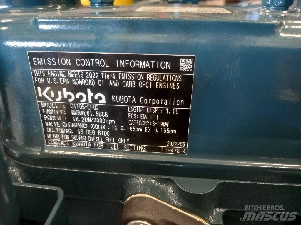 Kubota D 1105 Silniki