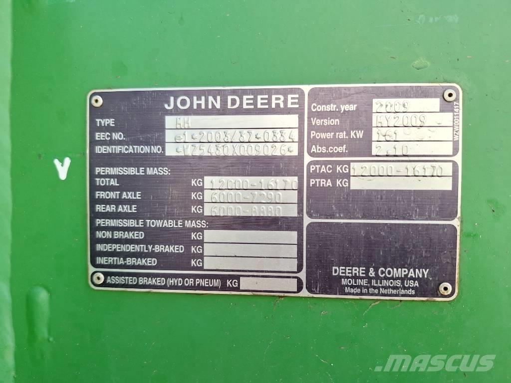 John Deere 5430i Opryskiwacze samojezdne