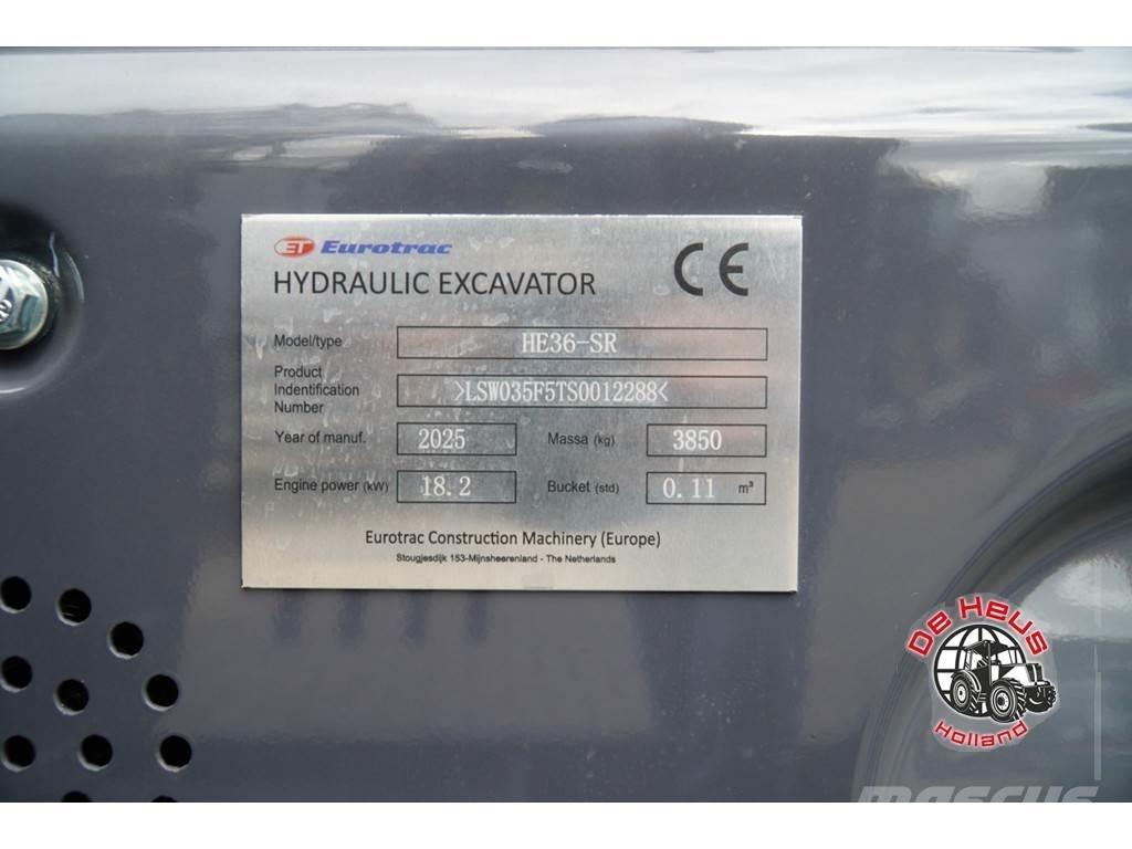 Eurotrac HE36SR Koparki specjalne