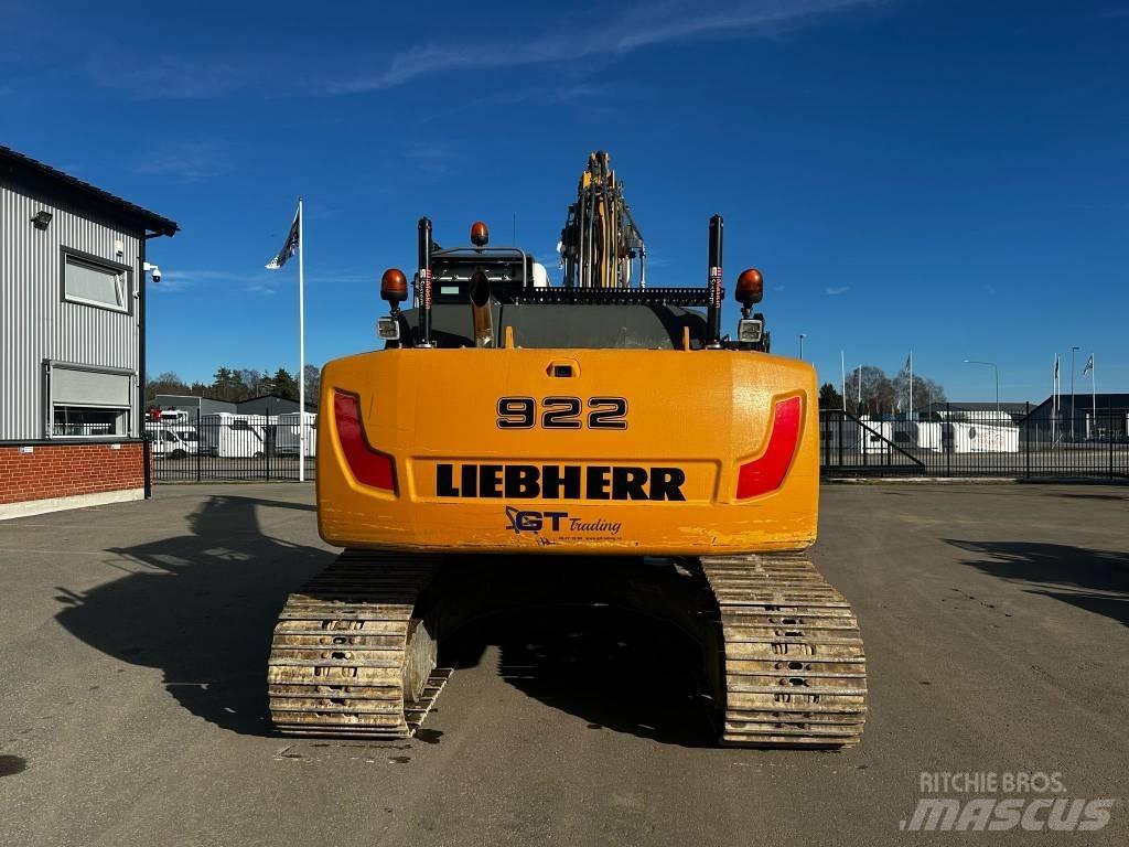 Liebherr 922 Koparki gąsienicowe