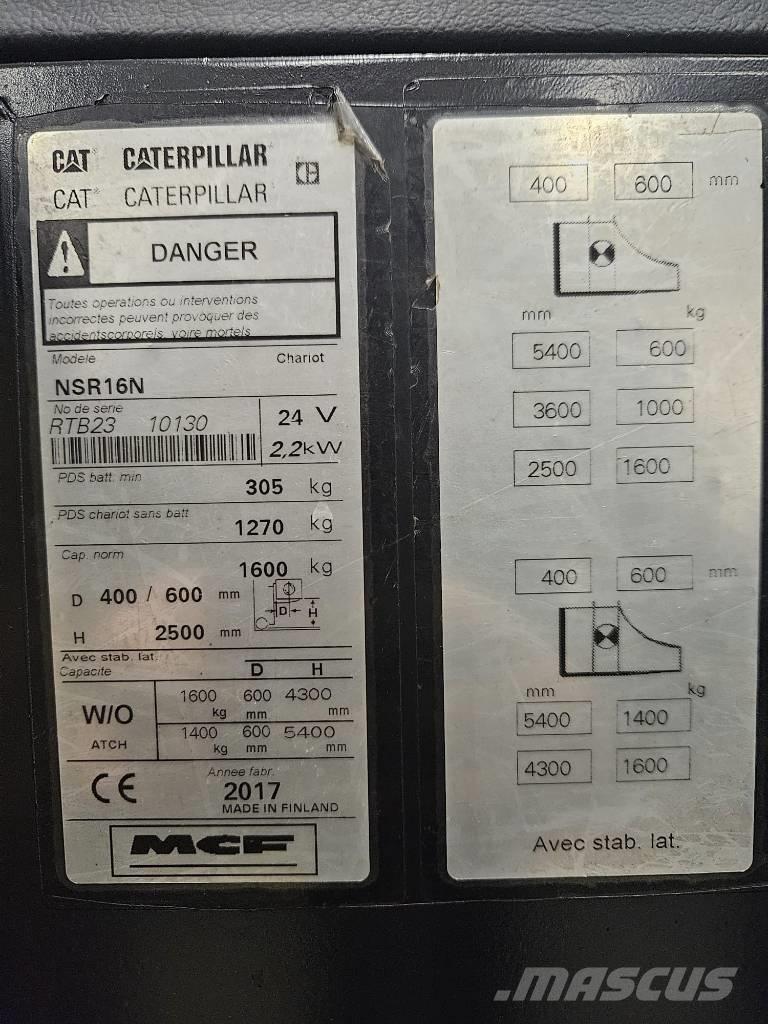 CAT NSR16N (Vuokralla) Samojezdne maszyny do załadunku